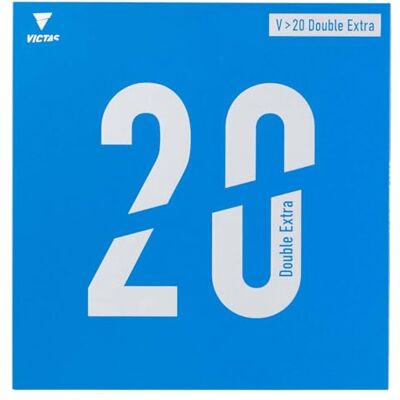 VICTAS Revêtement V > 20 Double Extra Rouge 2,3 mm - Publicité VICTAS Revêtement V > 20 Double Extra Rouge 2,3 mm - Publicité