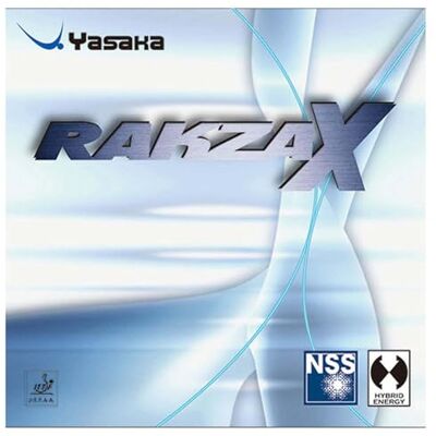 Yasaka Rakza X Caoutchouc de tennis de table Rouge - Publicité Yasaka Rakza X Caoutchouc de tennis de table Rouge - Publicité
