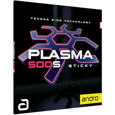 ANDRO Plasma 500S Revêtement de tennis de table (rouge, 2,1 mm) - Publicité ANDRO Plasma 500S Revêtement de tennis de table (rouge, 2,1 mm) - Publicité