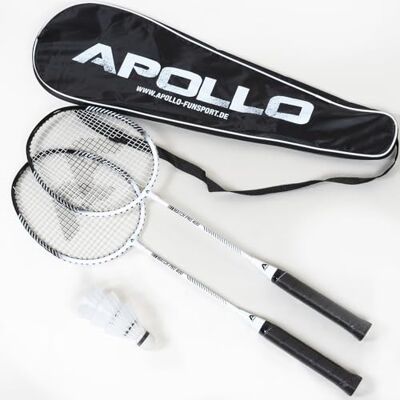 Apollo Match Pro 400 Raquette de Badminton légère, Cadre en Aluminium - Publicité Apollo Match Pro 400 Raquette de Badminton légère, Cadre en Aluminium - Publicité
