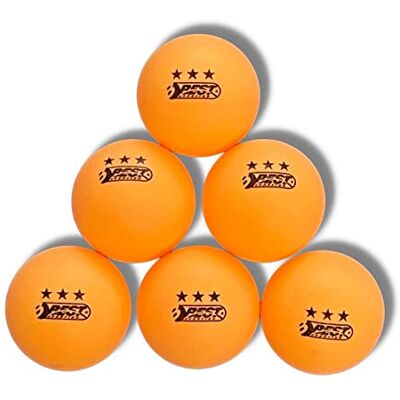 Best Sport 3-Étoile Lot de 6 balles de Tennis de Table - Publicité Best Sport 3-Étoile Lot de 6 balles de Tennis de Table - Publicité