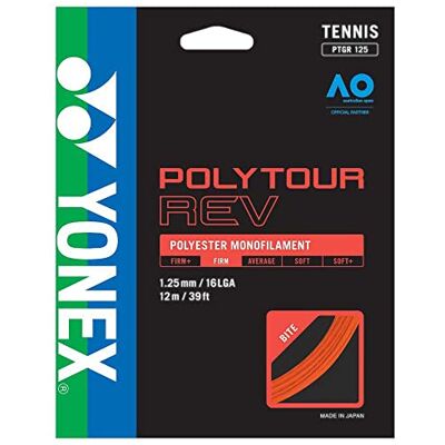 Yonex Polytour Rev 12 M Tennis Single String 1.25 mm - Publicité Yonex Polytour Rev 12 M Tennis Single String 1.25 mm - Publicité