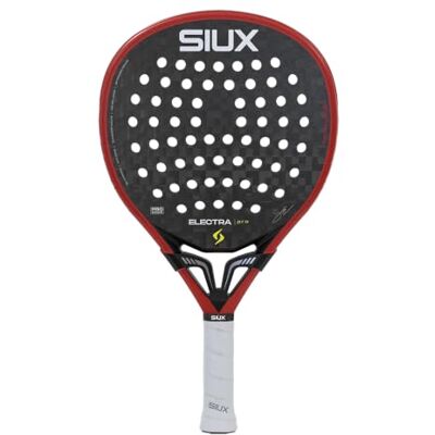 S SIUX Siux Siux Electra Pro 2026 Fire Red Raquette de Padel g Unisex - Publicité S SIUX Siux Siux Electra Pro 2026 Fire Red Raquette de Padel g Unisex - Publicité
