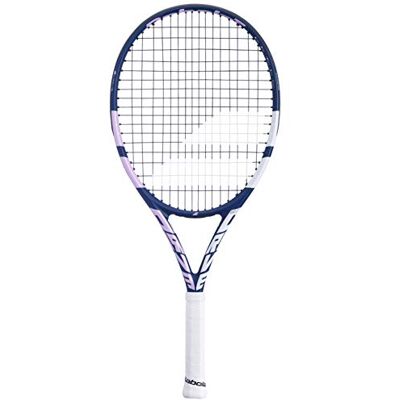 Babolat Pure Drive Junior 25 Fille, Raquette de Tennis Enfant 1m30 1m40, Cordée Taille 00 Bleu Marine/Rose/Blanc - Publicité Babolat Pure Drive Junior 25 Fille, Raquette de Tennis Enfant 1m30 1m40, Cordée Taille 00 Bleu Marine/Rose/Blanc - Publicité
