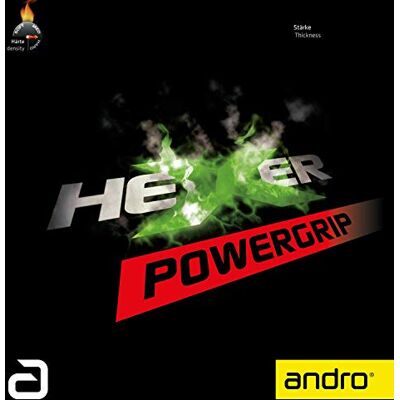 Andro Revêtement Hexer Powergrip Rouge 2,1 mm - Publicité Andro Revêtement Hexer Powergrip Rouge 2,1 mm - Publicité