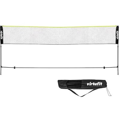 VirtuFit Filet de Badminton et de Tennis 510 cm Sac de Transport Inclus - Publicité VirtuFit Filet de Badminton et de Tennis 510 cm Sac de Transport Inclus - Publicité