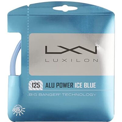 Luxilon - Alu Power 125 - 12.2 m - bleu - Tennis strings - Publicité Luxilon - Alu Power 125 - 12.2 m - bleu - Tennis strings - Publicité