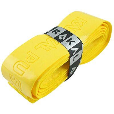 Karakal Super PU Replacement Grips Tennis Squash Badminton (2 x Yellow) by Karakal - Publicité Karakal Super PU Replacement Grips Tennis Squash Badminton (2 x Yellow) by Karakal - Publicité
