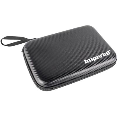 Imperial Étui rigide pour raquettes de tennis de table Aspect carbone Espace pour deux raquettes et accessoires Résistant aux éclaboussures Résistant aux chocs et aux rayures - Publicité Imperial Étui rigide pour raquettes de tennis de table Aspect carbone Espace pour deux raquettes et accessoires Résistant aux éclaboussures Résistant aux chocs et aux rayures - Publicité
