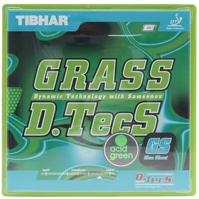 Tibhar Revêtement Grass D.TecS GS, vert, OX - Publicité Tibhar Revêtement Grass D.TecS GS, vert, OX - Publicité
