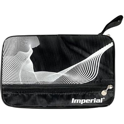 Imperial ITT-5 Housse de raquette de tennis de table avec poche avant séparée pour accessoires - Publicité Imperial ITT-5 Housse de raquette de tennis de table avec poche avant séparée pour accessoires - Publicité