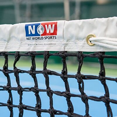 Vermont Filet de Tennis 12,8m de Qualité Professionnelle (3,5mm Double Maille) - Publicité Vermont Filet de Tennis 12,8m de Qualité Professionnelle (3,5mm Double Maille) - Publicité