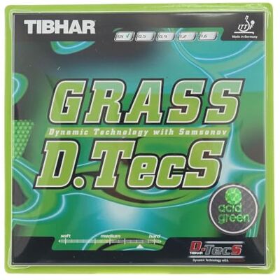 Tibhar Revêtement Grass D.TecS Vert 0,5 mm - Publicité Tibhar Revêtement Grass D.TecS Vert 0,5 mm - Publicité