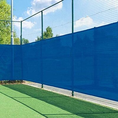 Vermont Filets Brise Vent Tennis Brise Vue de Tennis Protection Professionnelle pour Terrain de Tennis Fixations Compris Noir/Bleu/Vert - Publicité Vermont Filets Brise Vent Tennis Brise Vue de Tennis Protection Professionnelle pour Terrain de Tennis Fixations Compris Noir/Bleu/Vert - Publicité