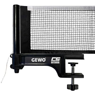 GEWO CS Outdoor Filet de ping-Pong Filet de Tennis de Table résistant aux intempéries pour l'extérieur Supports de Filet Robustes et vis de réglage de la Hauteur Pratique Montage Facile Fil - Publicité GEWO CS Outdoor Filet de ping-Pong Filet de Tennis de Table résistant aux intempéries pour l'extérieur Supports de Filet Robustes et vis de réglage de la Hauteur Pratique Montage Facile Fil - Publicité