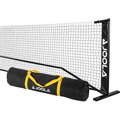 JOOLA Filet de Pickleball Elemental, Filet avec Cadre en Acier, Filet Durable en PPVC, Extérieur/Intérieur, Inclus Sac de Transport, 9 kg, Noir, 670 cm x 91,44 cm - Publicité JOOLA Filet de Pickleball Elemental, Filet avec Cadre en Acier, Filet Durable en PPVC, Extérieur/Intérieur, Inclus Sac de Transport, 9 kg, Noir, 670 cm x 91,44 cm - Publicité