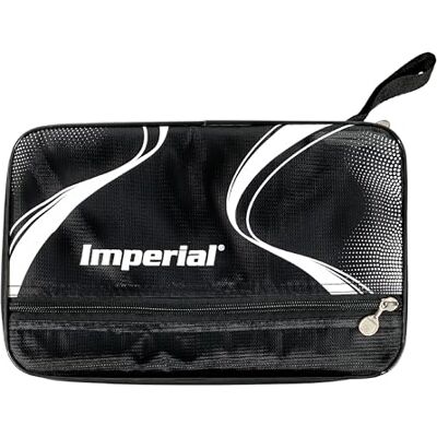 Imperial ITT-4 Housse de raquette de tennis de table avec poche avant séparée pour accessoires - Publicité Imperial ITT-4 Housse de raquette de tennis de table avec poche avant séparée pour accessoires - Publicité