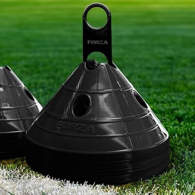 FORZA SuperCone Plots XL pour l’Entraînement de Football (Choix de 8 Couleurs) (Noir) - Publicité FORZA SuperCone Plots XL pour l’Entraînement de Football (Choix de 8 Couleurs) (Noir) - Publicité