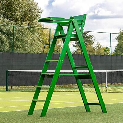 Vermont Chaise d’Arbitre Tennis Traditionnelle – Design Pliable en Bois - Publicité Vermont Chaise d’Arbitre Tennis Traditionnelle – Design Pliable en Bois - Publicité