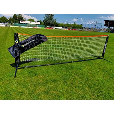 Carrington POWERSHOT Kit de Tennis Poteaux et Filet (3 x ,9 m) - Publicité Carrington POWERSHOT Kit de Tennis Poteaux et Filet (3 x ,9 m) - Publicité