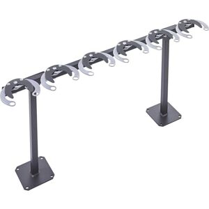 Mottez B061C6 Range 6 Trottinettes sur Pied, Noir Anthracite - Publicité Mottez B061C6 Range 6 Trottinettes sur Pied, Noir Anthracite - Publicité