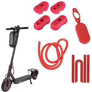 Fututech Kit Accessoire de Protection pour Xiaomi M365 1s Lite Essential MI3 M365 Pro Pro2 Autocollant Etui de Protection Bouchon pour Scooter Electrique Pièce de Rechange Trottinette (Rouge) - Publicité Fututech Kit Accessoire de Protection pour Xiaomi M365 1s Lite Essential MI3 M365 Pro Pro2 Autocollant Etui de Protection Bouchon pour Scooter Electrique Pièce de Rechange Trottinette (Rouge) - Publicité