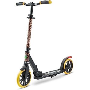 Serenelife Trottinette Freestyle, Trottinette Adulte et ado Hauteur Réglable, Scooter Tout Terrain avec Grande Roues et Suspension, Manœuvre Facile et Pliable, Leopard - Publicité Serenelife Trottinette Freestyle, Trottinette Adulte et ado Hauteur Réglable, Scooter Tout Terrain avec Grande Roues et Suspension, Manœuvre Facile et Pliable, Leopard - Publicité