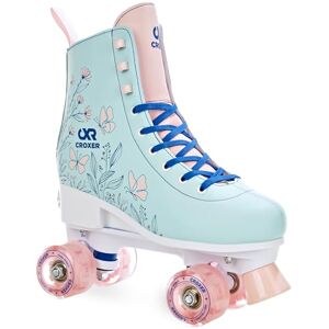 Croxer Patins à roulettes du 35 au 38 Adulte Enfant Multicolore Mixte Taille Ajustable Croxer Femme Fille Roller Quad Adulte Enfant - Publicité Croxer Patins à roulettes du 35 au 38 Adulte Enfant Multicolore Mixte Taille Ajustable Croxer Femme Fille Roller Quad Adulte Enfant - Publicité