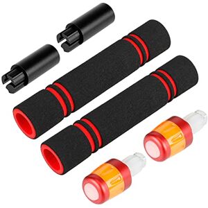 Fututech LED Voyant d'Avertissement Etanche et Guidon d'Extension pour Xiaomi M365 Pro Pro2 1S Mi3 pour Segway Ninebot ES1 2 3 4 5 E22 E25 Clignotant Trottinette Scooter Electrique (B/Rouge/Orange) - Publicité Fututech LED Voyant d'Avertissement Etanche et Guidon d'Extension pour Xiaomi M365 Pro Pro2 1S Mi3 pour Segway Ninebot ES1 2 3 4 5 E22 E25 Clignotant Trottinette Scooter Electrique (B/Rouge/Orange) - Publicité