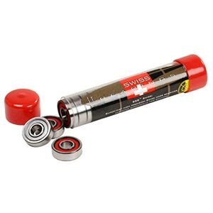 BSB bearings BSB Swiss 16 roulements (pour 8 Roues) pour Patins de Vitesse en Ligne, Rouge, 80MM - Publicité BSB bearings BSB Swiss 16 roulements (pour 8 Roues) pour Patins de Vitesse en Ligne, Rouge, 80MM - Publicité