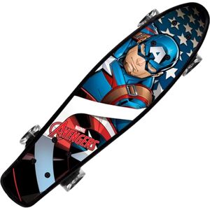 sarcia.eu Fish-Skateboard 55 cm, Planche antidérapante, légère, Stable de 20 à 50 kg (Marvel Avengers Captain America) - Publicité sarcia.eu Fish-Skateboard 55 cm, Planche antidérapante, légère, Stable de 20 à 50 kg (Marvel Avengers Captain America) - Publicité