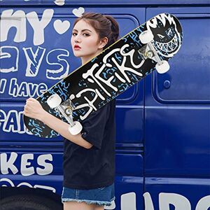 Supfine Skateboard Deck Complet Planche À roulettes -Motif de Lettre pour Unisex, Carbone ABCE-7 Planche Skateboard, Roue Silencieuse - Publicité Supfine Skateboard Deck Complet Planche À roulettes -Motif de Lettre pour Unisex, Carbone ABCE-7 Planche Skateboard, Roue Silencieuse - Publicité