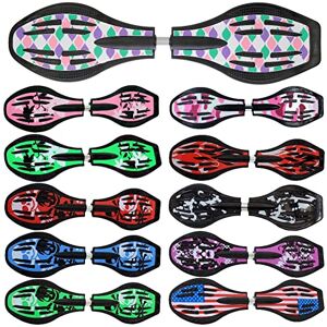 Waveboard FunTomia Original avec roulements ABEC9, sac inclus (Différents designs de couleurs) (Lila/Turquoise) - Publicité Waveboard FunTomia Original avec roulements ABEC9, sac inclus (Différents designs de couleurs) (Lila/Turquoise) - Publicité