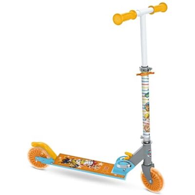 Mondo Toys Scooter PAW PATROL Pat Patrouille Trottinette 2 roues pliable en aluminium avec plateau extra grip et guidon réglable enfant / fille - Publicité Mondo Toys Scooter PAW PATROL Pat Patrouille Trottinette 2 roues pliable en aluminium avec plateau extra grip et guidon réglable enfant / fille - Publicité