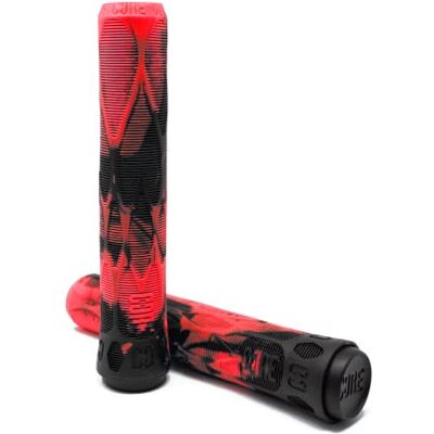Core Poignées de Guidon Pro universelles Super Douces de 170 mm de Long, compatibles avec Toutes Les trottinettes freestyliques, BMX et VTT, Confort Haut de Gamme – Lava (Rouge/Noir) - Publicité Core Poignées de Guidon Pro universelles Super Douces de 170 mm de Long, compatibles avec Toutes Les trottinettes freestyliques, BMX et VTT, Confort Haut de Gamme – Lava (Rouge/Noir) - Publicité
