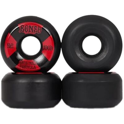Bones Wheels 100's #4 V5 Sidecut Roues de Skateboard Unisexe, Noir, 52 mm - Publicité Bones Wheels 100's #4 V5 Sidecut Roues de Skateboard Unisexe, Noir, 52 mm - Publicité