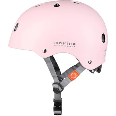 Movino Casque Enfant Ajustable 51-54 cm S Coque ABS+EPS et 11 Ouvertures d’Aération Casque de Vélo pour Filles et Garçons Rollers, Trottinette et Skateboard Element Rose - Publicité Movino Casque Enfant Ajustable 51-54 cm S Coque ABS+EPS et 11 Ouvertures d’Aération Casque de Vélo pour Filles et Garçons Rollers, Trottinette et Skateboard Element Rose - Publicité