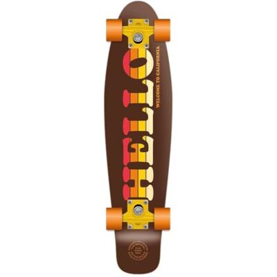 PROHIBITION Retro Wood Cruiser Skate Cruiser Complet - Publicité PROHIBITION Retro Wood Cruiser Skate Cruiser Complet - Publicité