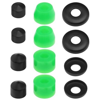 Create idea 12pcs Kit de Reconstruction Bagues de Camion pour Planche Longue 90A Supports d'amortisseurs Coussinets de Choc Longboards Planches à roulettes Bagues Rondelles Coupelles Pivotantes - Publicité Create idea 12pcs Kit de Reconstruction Bagues de Camion pour Planche Longue 90A Supports d'amortisseurs Coussinets de Choc Longboards Planches à roulettes Bagues Rondelles Coupelles Pivotantes - Publicité