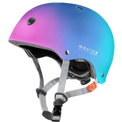 Movino Casque Enfant Ajustable pour Enfants et Ados 55-58 cm M Coque ABS+EPS et 11 Ouvertures d’Aération Casque de Vélo pour Vélo, Rollers, Trottinette et Skateboard Element - Publicité Movino Casque Enfant Ajustable pour Enfants et Ados 55-58 cm M Coque ABS+EPS et 11 Ouvertures d’Aération Casque de Vélo pour Vélo, Rollers, Trottinette et Skateboard Element - Publicité
