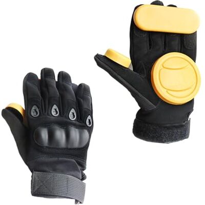 pumpumlia Longboards Gants de glisse pour skateboard extérieur coulissant Downhill Skateboard Accessoires de protection Longboards Main Palm Slide Gants - Publicité pumpumlia Longboards Gants de glisse pour skateboard extérieur coulissant Downhill Skateboard Accessoires de protection Longboards Main Palm Slide Gants - Publicité