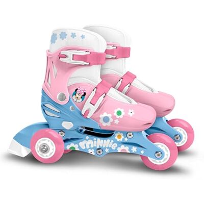 Stamp Rollers TRISKATES Minnie 27-30, Blue White - Publicité Stamp Rollers TRISKATES Minnie 27-30, Blue White - Publicité