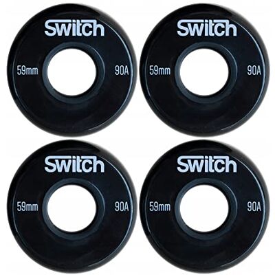 Switch Roues de rechange pour rollers mm Noir - Publicité Switch Roues de rechange pour rollers mm Noir - Publicité