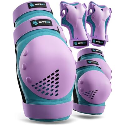 SKATEWIZ Protection Velo Enfant Genouillère Enfant Skateboard Skate - Publicité SKATEWIZ Protection Velo Enfant Genouillère Enfant Skateboard Skate - Publicité
