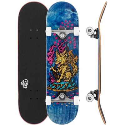 Enuff Yōkai Skateboard complet – Plateau en érable 7 plis et composants de qualité supérieure : Decade Pro Trucks, roues XX de 53 mm, roulements ABEC-7 chromés, bande antidérapante Skull Icon - Publicité Enuff Yōkai Skateboard complet – Plateau en érable 7 plis et composants de qualité supérieure : Decade Pro Trucks, roues XX de 53 mm, roulements ABEC-7 chromés, bande antidérapante Skull Icon - Publicité