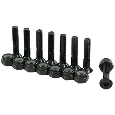 Enuff Lot de 8 boulons pour skateboard 2,5 cm - Publicité Enuff Lot de 8 boulons pour skateboard 2,5 cm - Publicité