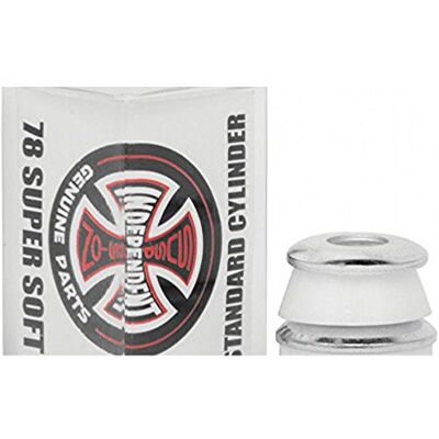 Independent Jeu de 4 gommes Cylinder Super Soft 78A Blanc - Publicité Independent Jeu de 4 gommes Cylinder Super Soft 78A Blanc - Publicité