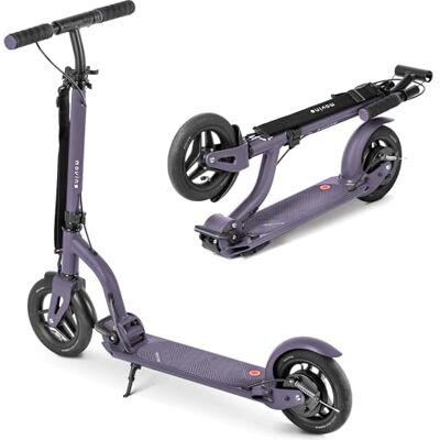 Movino Trottinette Adulte Pliable Scooter pour Adolescents et Adultes Large Plateforme Antidérapante Grandes Roues Guidon Réglable en Hauteur Air Violet - Publicité Movino Trottinette Adulte Pliable Scooter pour Adolescents et Adultes Large Plateforme Antidérapante Grandes Roues Guidon Réglable en Hauteur Air Violet - Publicité