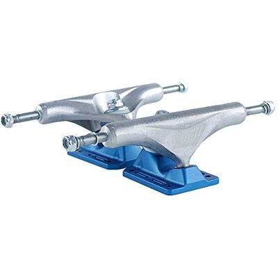 ENUFF Décennie Pro satiné 139 mm Skateboard Trucks – Bleu - Publicité ENUFF Décennie Pro satiné 139 mm Skateboard Trucks – Bleu - Publicité