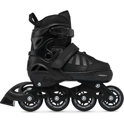 Roller en Ligne Oxen du 42 au 45 EnfantNoir Mixte Taille Ajustable Raven - Publicité Roller en Ligne Oxen du 42 au 45 EnfantNoir Mixte Taille Ajustable Raven - Publicité